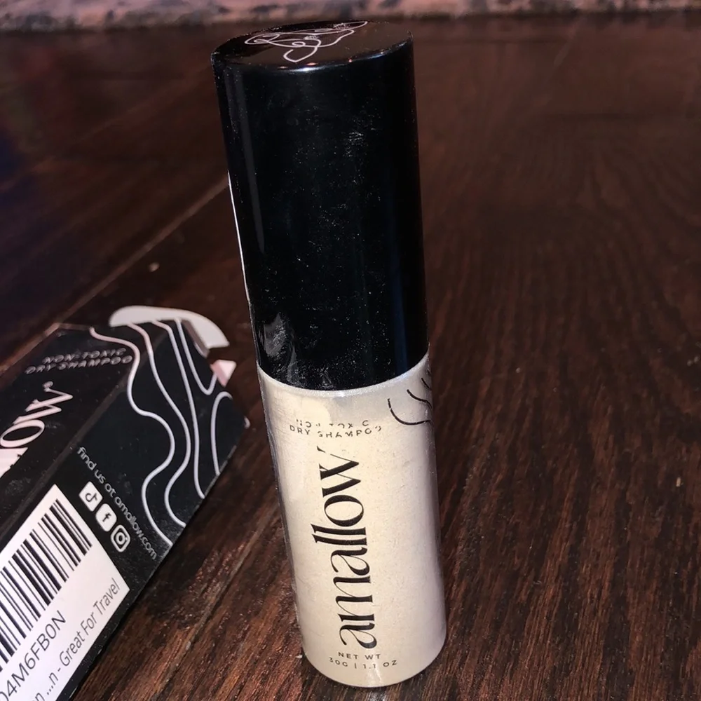Amallow organic non toxic dry shampoo powder
